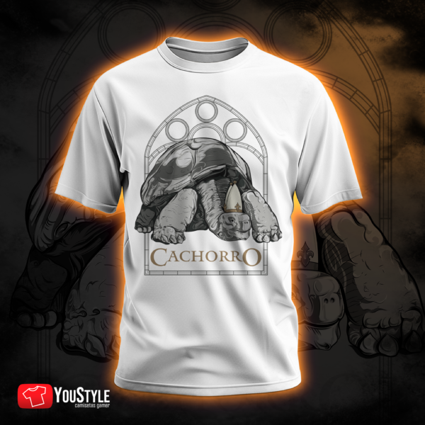 Camiseta Cachorro Branco