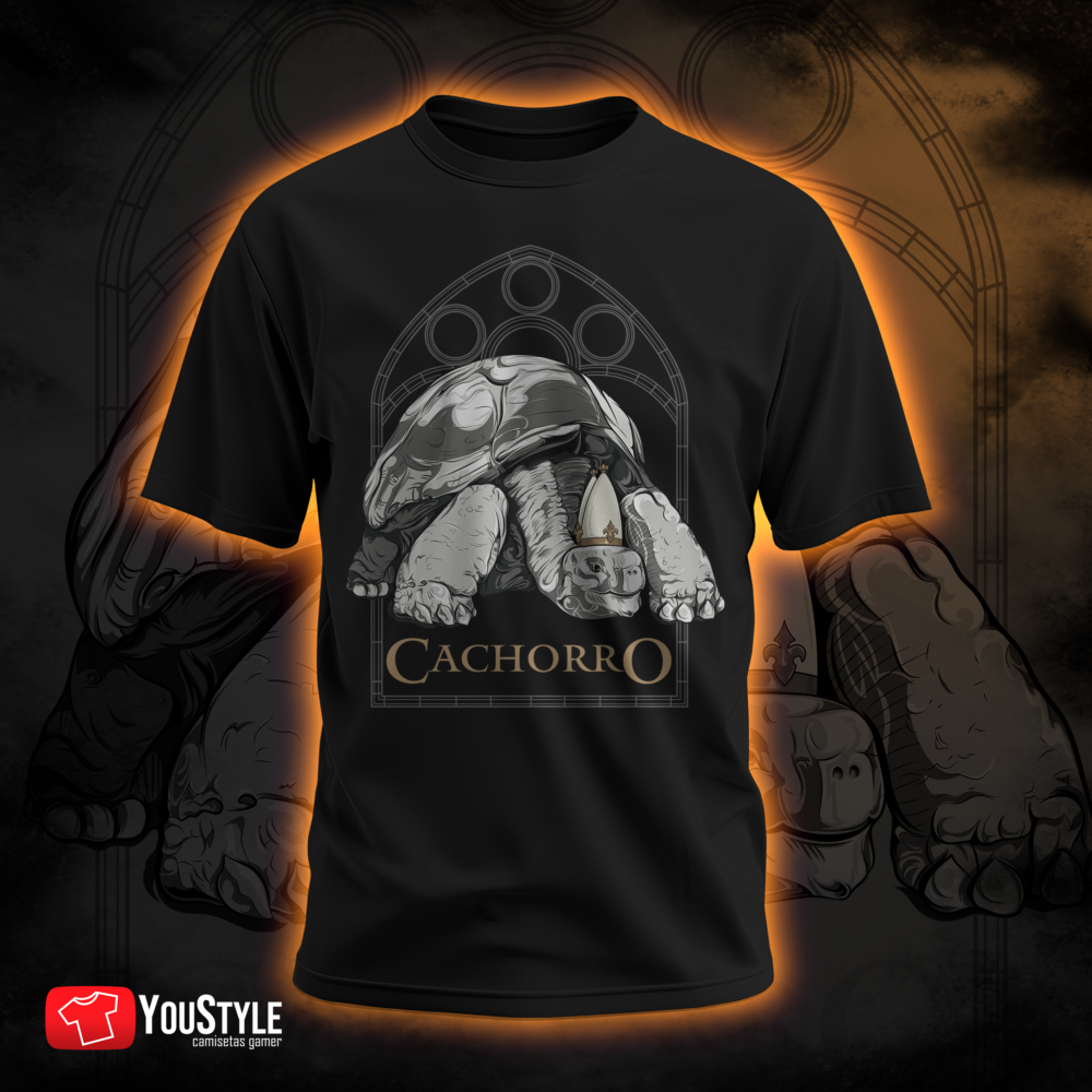 Camiseta Cachorro Preto