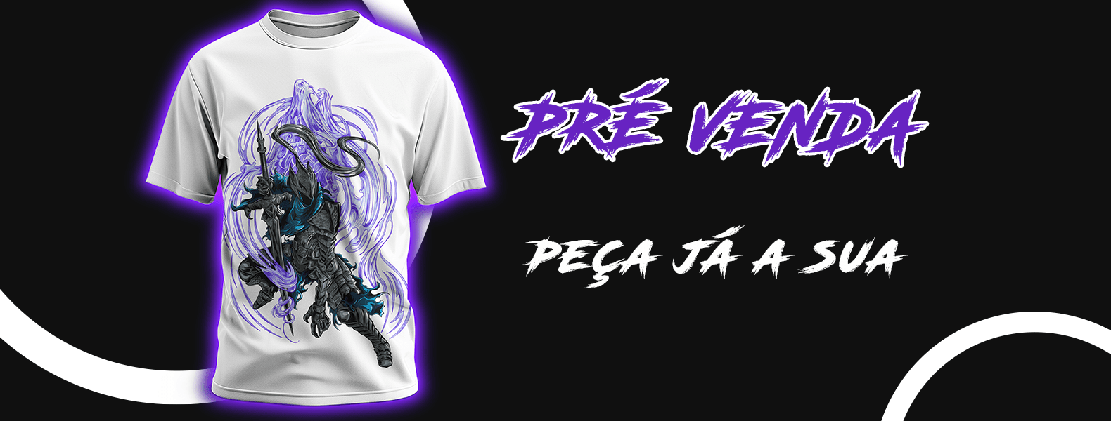 Banner Pré-Venda Camiseta Branca